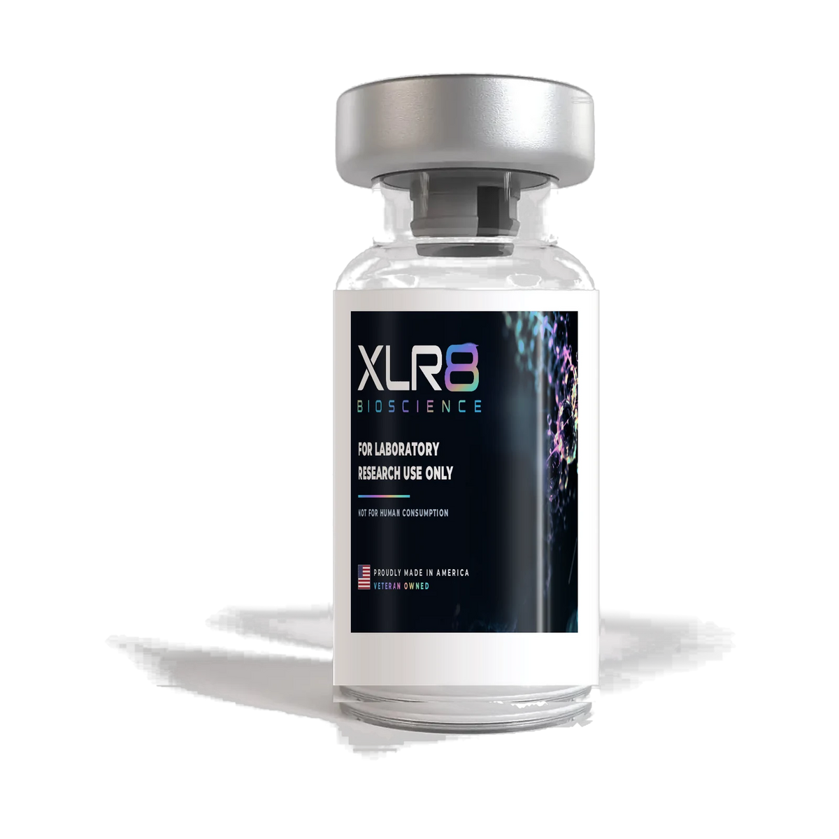 Dihexa in an XLR8 BIOSCIENCE labelled glass vial