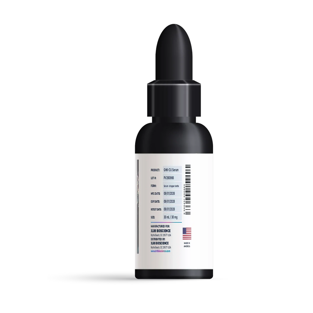 GHK-CU Serum bottle, view 2